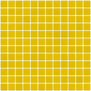 1 Inch Bright Yellow Recycled Glass Tile