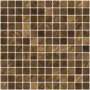 1 Inch Bronze Gold Recycled Glass Tile