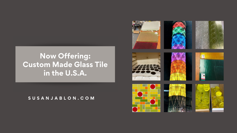 Now Offering: Custom Made Glass Tile