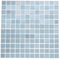 1 Inch Sky Blue Glow in the Dark Recycled Glass Tile