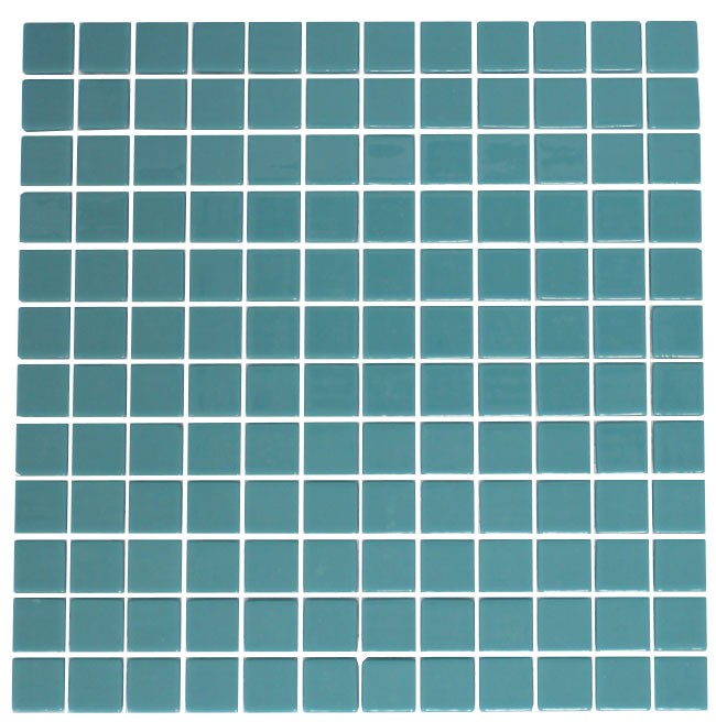 Teal Recycled Glass Tile