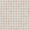 1 Inch Blush Pink Dapple on White Recycled Glass Tile