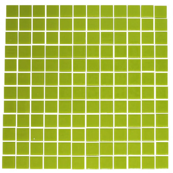 Lime Green Recycled Glass Tile – Susan Jablon