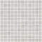1 Inch Matte Light Gray Recycled Glass Tile